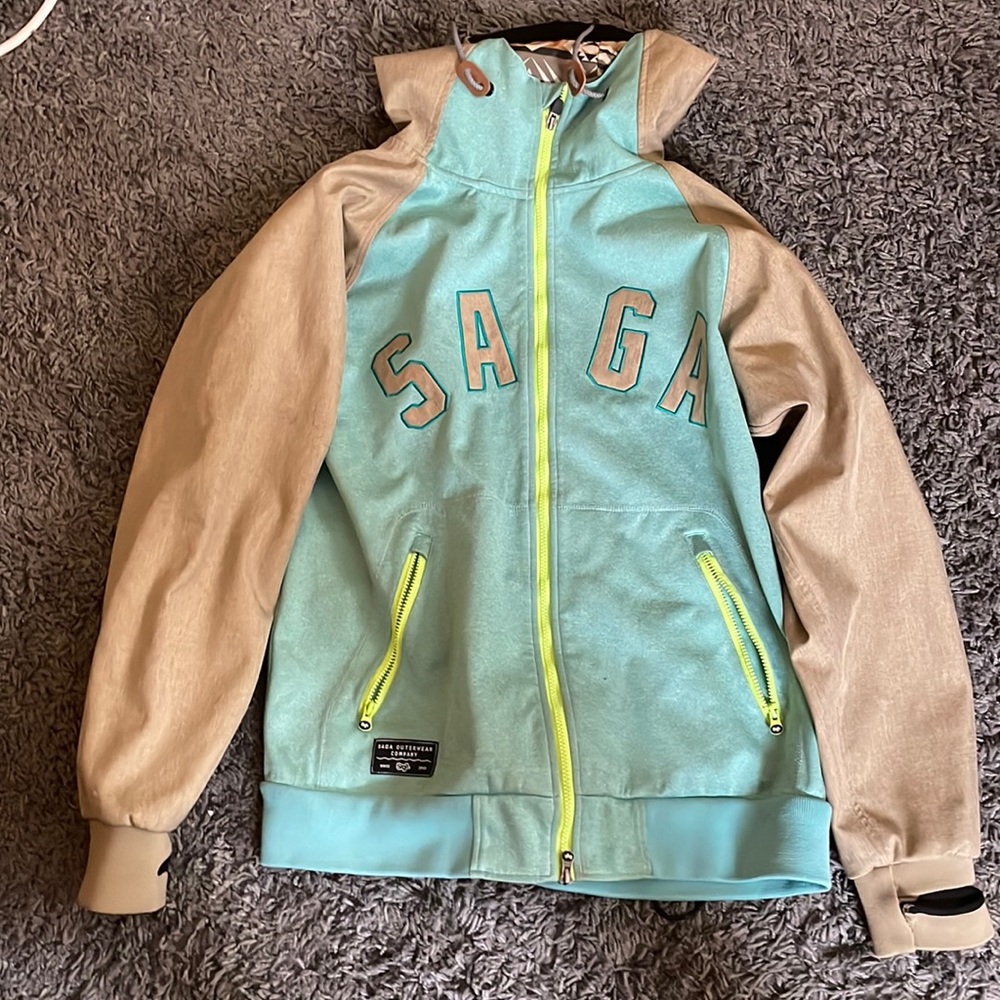 SAGA ski shell